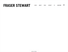 Tablet Screenshot of fraserstewart.com